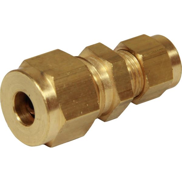 AG Compression Straight Coupling (3/16" to 1/4" Compression)