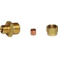AG Male Compression Coupling (1/4" BSP to 3/16" Compression)