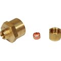 AG Female Compression Coupling (1/2" BSP to 5/16" Compression)