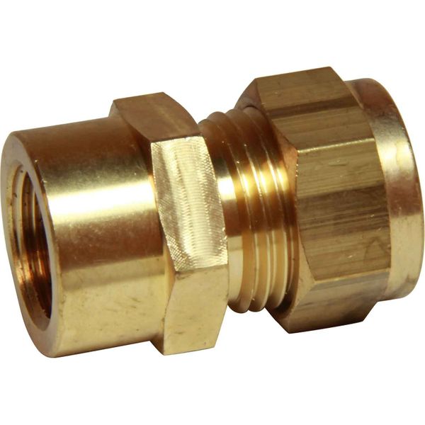 AG Female Compression Coupling (3/8" BSP to 1/2" Compression)