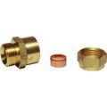 AG Female Compression Coupling (1/2" BSP to 1/2" Compression)