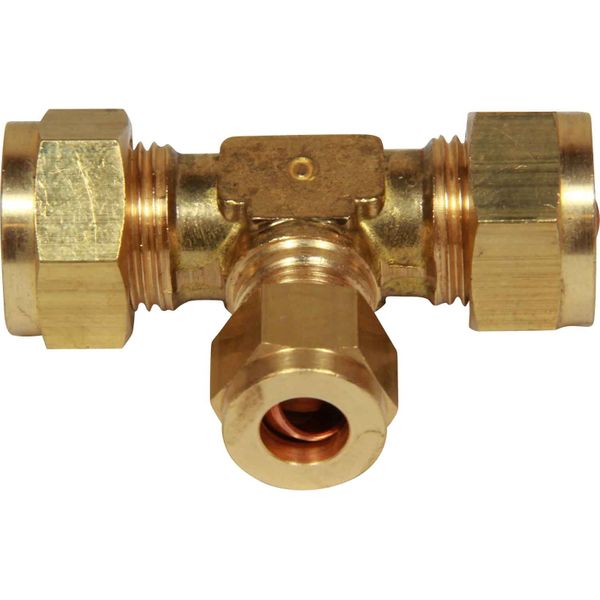 AG Compression Tee Piece (5/16" x 3/8" x 3/8")