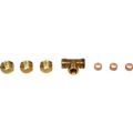 AG Compression Tee Piece (1/2" Each End)