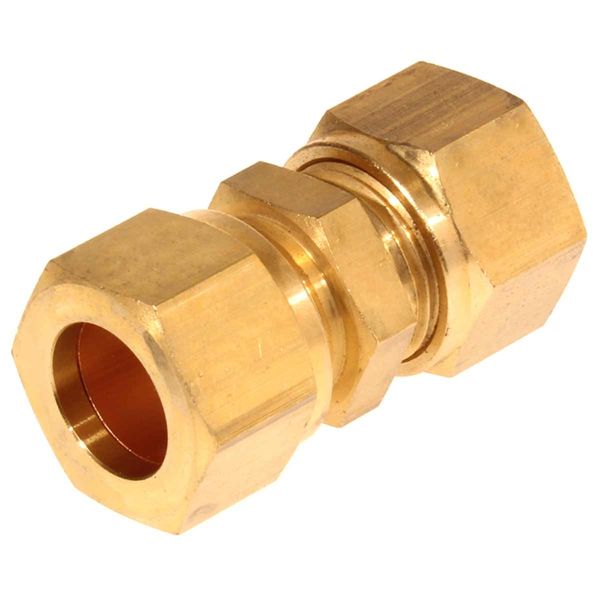 AG Compression Straight Coupling (15mm to 15mm Compression)