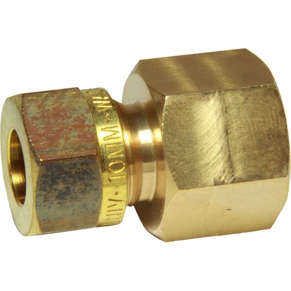 AG Female Compression Coupling (3/8" BSP to 10mm Compression)