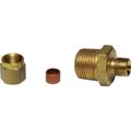 AG Male Compression Coupling (3/8" BSP Taper to 6mm Compression)