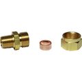 AG Male Compression Coupling (1/4" BSP Taper to 10mm Compression)