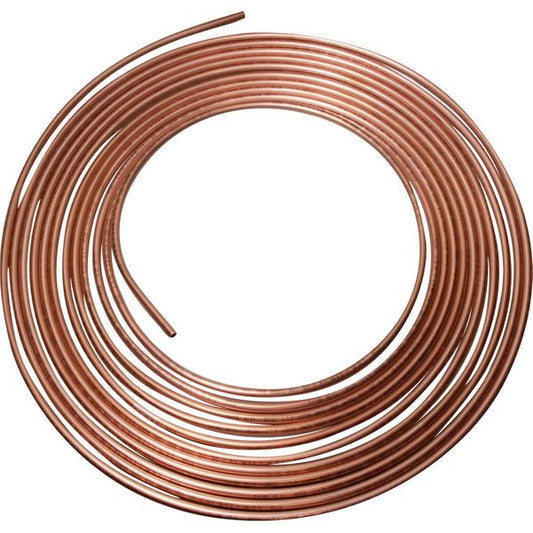 20 SWG Copper Tube (1/4" OD / 30 Metres)