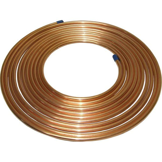 20 SWG Copper Tube (3/8" OD / 30 Metres)