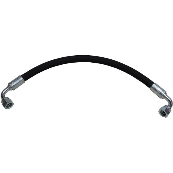 Seaflow Crimped Oil Pipe (3/8" BSP / Both 90° / 18" Length)