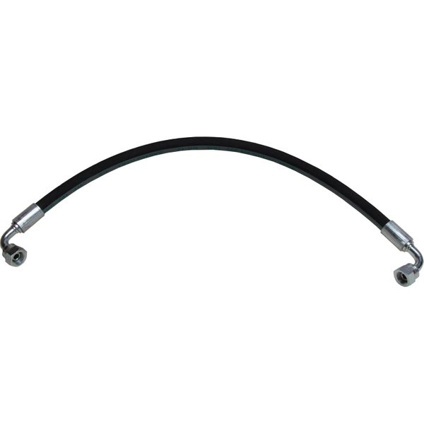 Seaflow Crimped Oil Pipe (3/8" BSP / Both 90° / 24" Length)