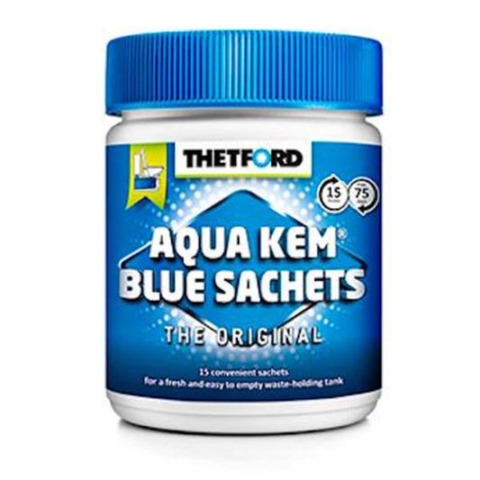 Aqua Kem Blue Toilet Sachets (Tub of 15)