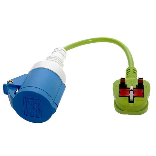 Shore Power Adaptor Plug (UK Shore Power to Mains / 240V)