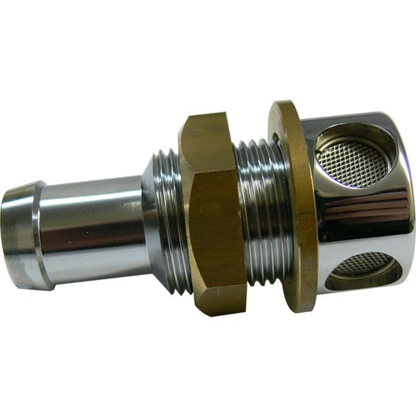 Maestrini Chrome Plated Brass Tank Vent with Gauze (19mm)