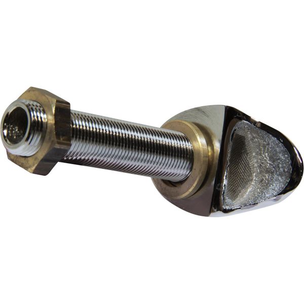 Maestrini Chromed Brass Shell Tank Vent with Gauze (3/8" BSP)