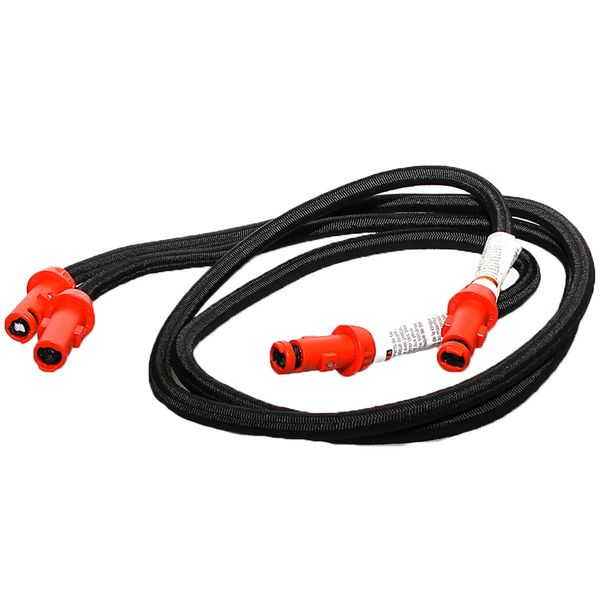Ring RLS9 Kit Bungee Clic 22 Pezzi – Elastici E Ganci Per Fissaggio Carichi Su Auto – Portata 80 Kg