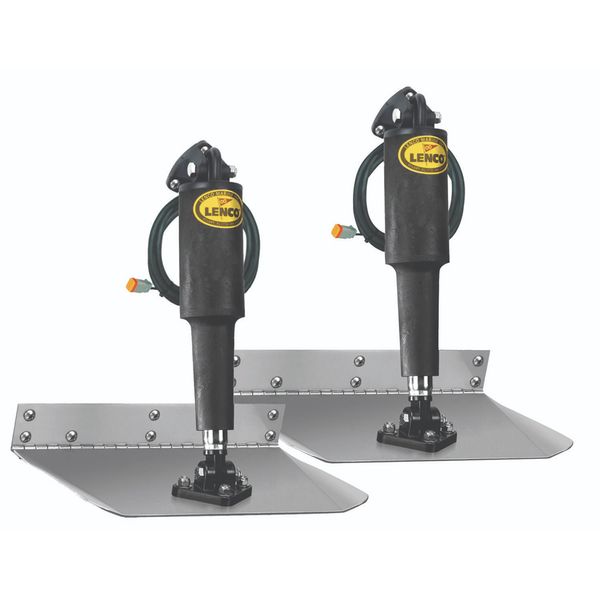 Lenco Stainless Steel Trim Tab Kit (Standard Mount / 9" x 18")