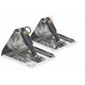 Lenco Heavy Duty Stainless Steel Trim Tab Kit 12V (14" x 12")