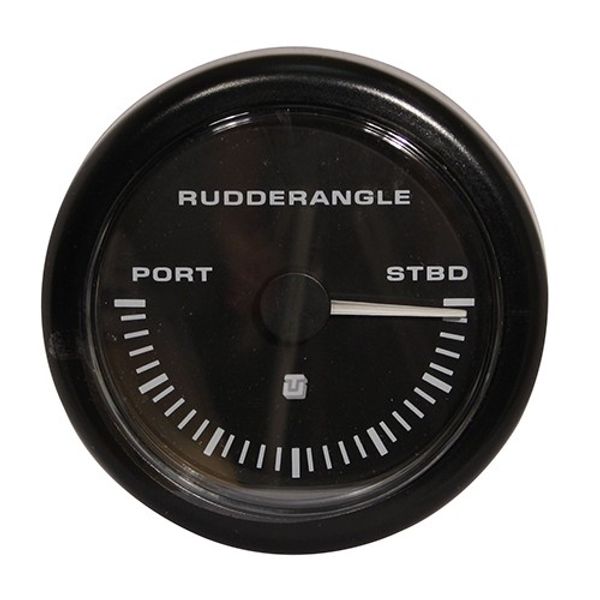 Uflex Rudder Angle Indicator Gauge in Black