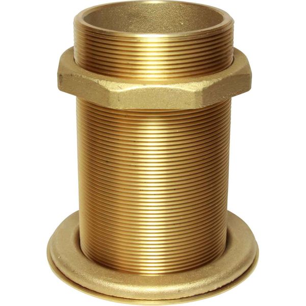 Maestrini Brass Skin Fitting (Inclined, 4" BSP, 209mm Long)