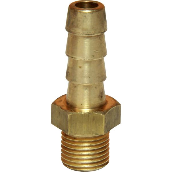 Maestrini Brass Straight Hose Tail (1/8" BSP Male to 8mm Hose)