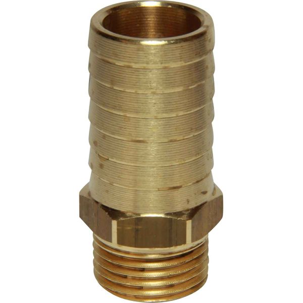 Maestrini Brass Straight Hose Tail (1/2" BSP Male to 22mm Hose)