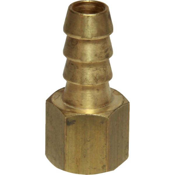 Maestrini Brass Straight Hose Tail (1/4" BSP Female to 10mm Hose)