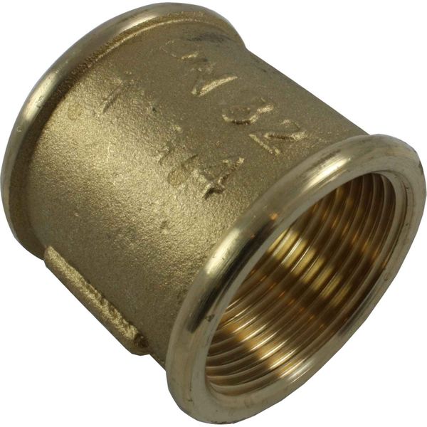Maestrini Brass Equal Socket (Female Ports / 1-1/4" BSP)