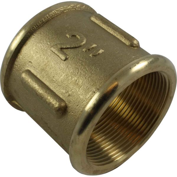 Maestrini Brass Equal Socket (Female Ports / 2" BSP)