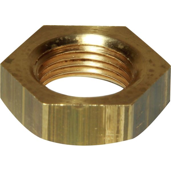 Maestrini Brass Hexagonal Lock Nut (3/8" BSP Female)