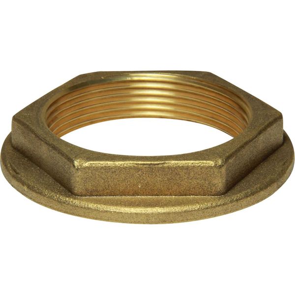 Maestrini Brass Flanged Lock Nut (2" BSP Female)