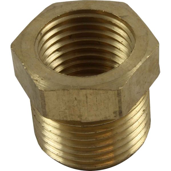 Maestrini Brass Reducing Bush (3/8" BSPT Male to 1/4" BSP Female)
