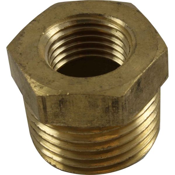 Maestrini Brass Reducing Bush (1/2" BSPT Male to 1/4" BSP Female)