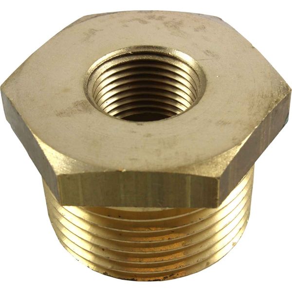 Maestrini Brass Reducing Bush (1" BSPT Male to 3/8" BSP Female)