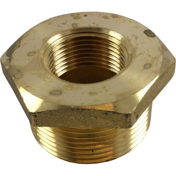 Maestrini Brass Reducing Bush (1-1/4" BSPT Male to 3/4" BSP Female)