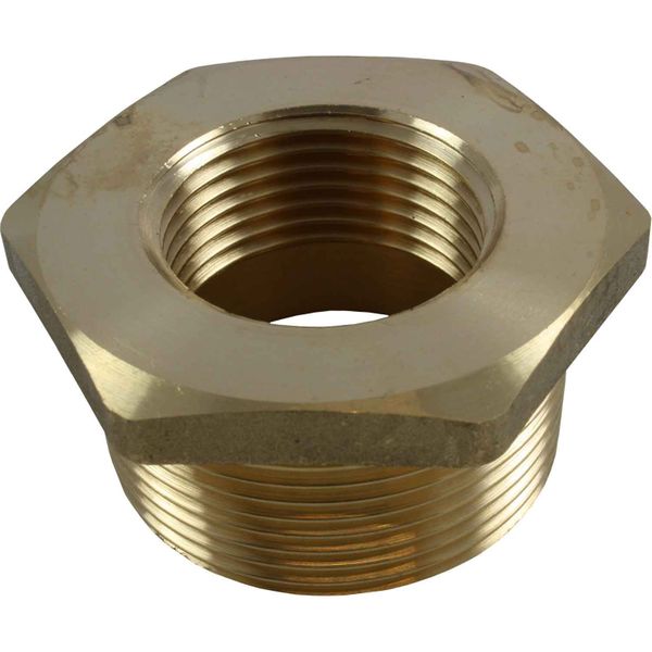Maestrini Brass Reducing Bush (1-1/2" BSPT Male to 1" BSP Female)