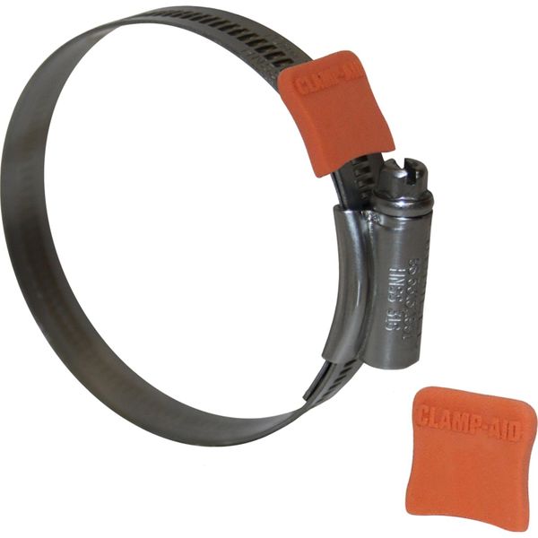 Clamp Aid Orange Hose Clip End Guards (1/2" Wide / Pack of 20)