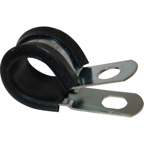 AG Stainless Steel Rubber Lined P Clips (9mm / Pack of 10)