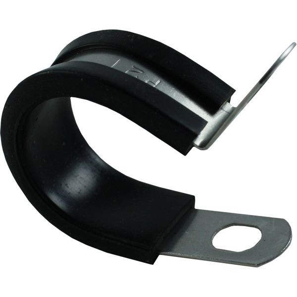 AG Stainless Steel Rubber Lined P Clips (21mm / Pack of 5)