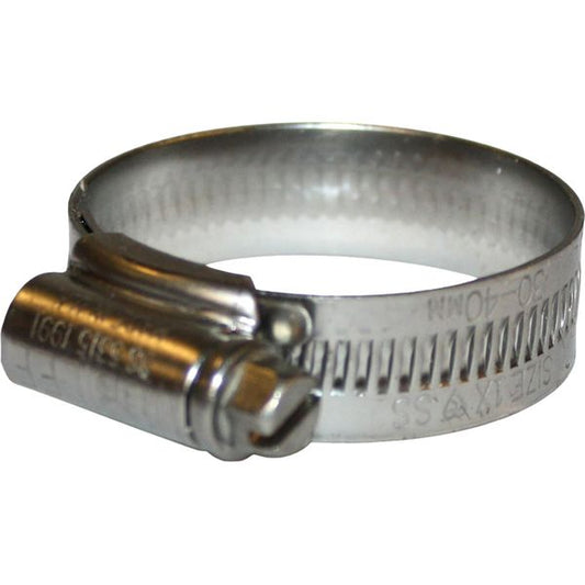 Jubilee Stainless Steel 304 Hose Clip (30mm - 40mm Hose Diameter)