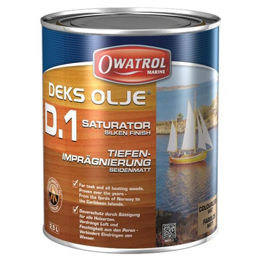 Owatrol Deks Olje D1 Wood Oil (2.5L)