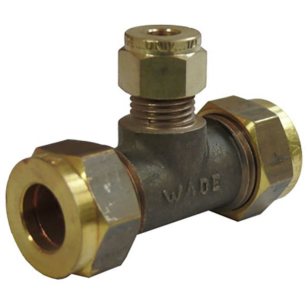 AG Compression Tee Piece (3/8" x 3/8" x 5/16")