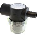 SHURflo Twist-On Water Strainer for Pumps (13mm Barb Inlet / 50 Mesh)