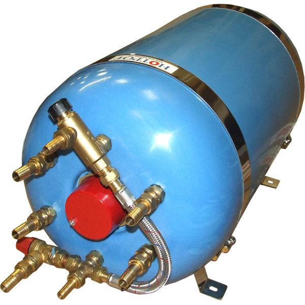 Hotpot Twin Coil Horizontal / Vertical Mount Calorifier (40 Litres)