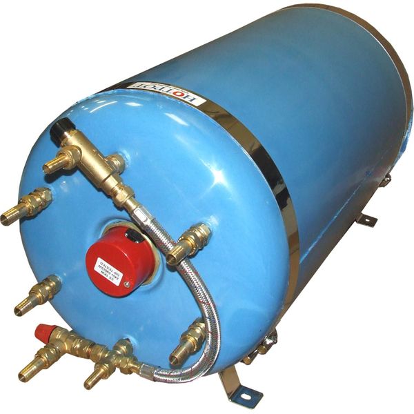 Hotpot Twin Coil Horizontal / Vertical Mount Calorifier (65 Litres)
