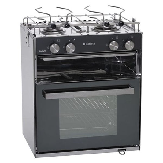 Dometic StarLight Gas Oven with Grill and 2-Burner Hob