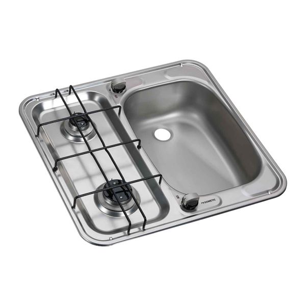 Dometic HS 2460 R Hob and Sink Combination (Right Hand Sink)