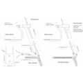 Scanstrut LMB-F2 Self-Levelling Radar Mount (Forward Backstay / 2.6m)