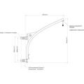 Scanstrut SC120 Lifting Crane for SC100 Pole Mounts (30kg / 270°)