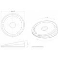 Scanstrut SC50 Adjustable Base Wedge for Satcom Antenna Mount